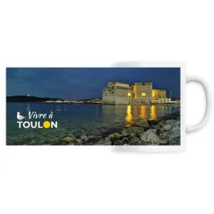 Mug céramique Vivre à Toulon