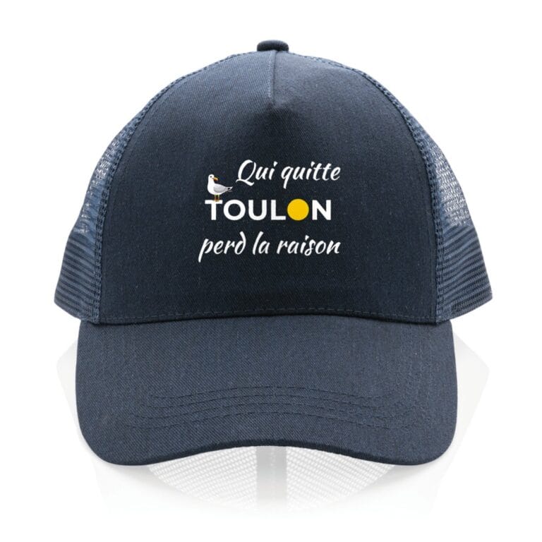 Casquette Toulon 100% recyclée