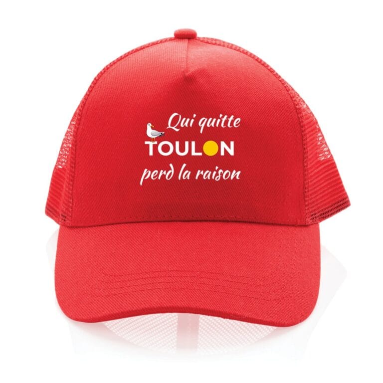 Casquette Toulon 100% recyclée