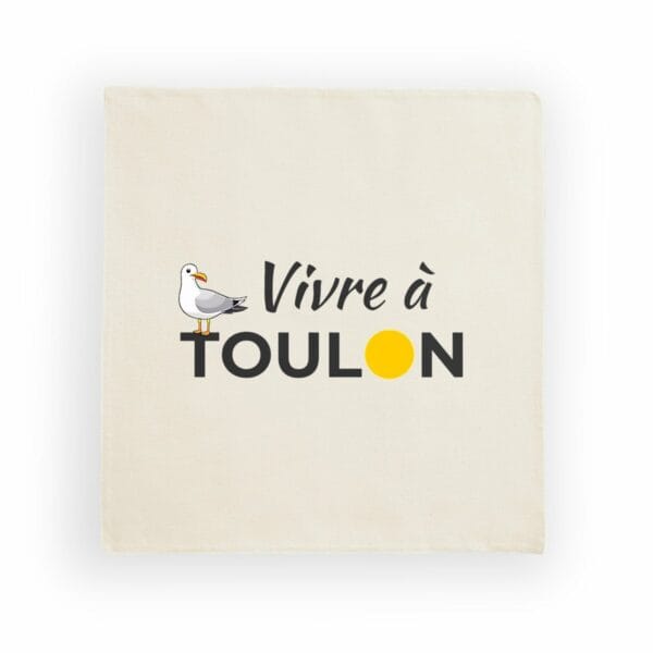 Housse de coussin en coton